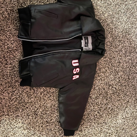 Toddler Leather USA jacket - Picture 4 of 4